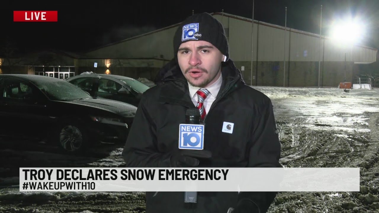 Troy declares snow emergency