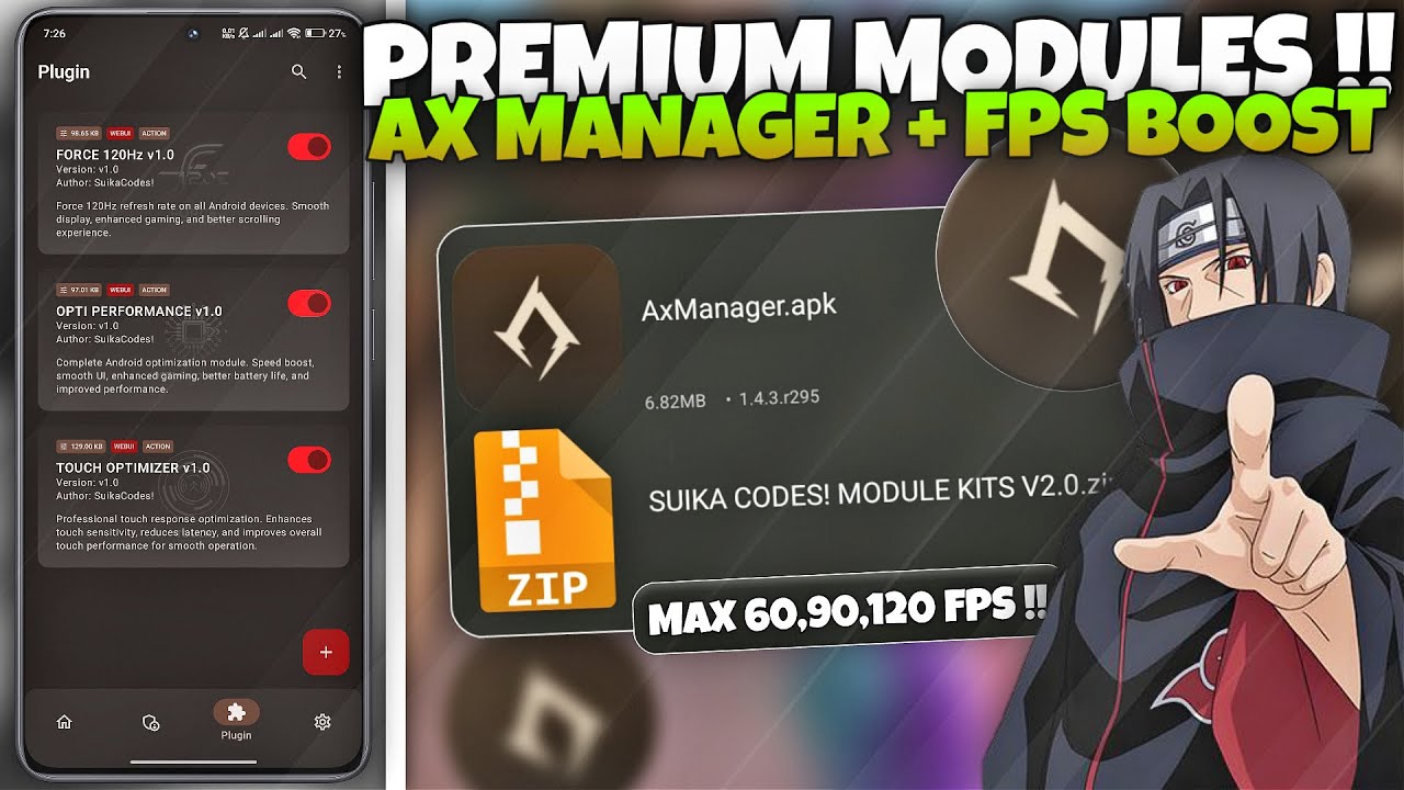Premium Gaming Modules Pack | Best Performance Mode + Stable FPS (2026)