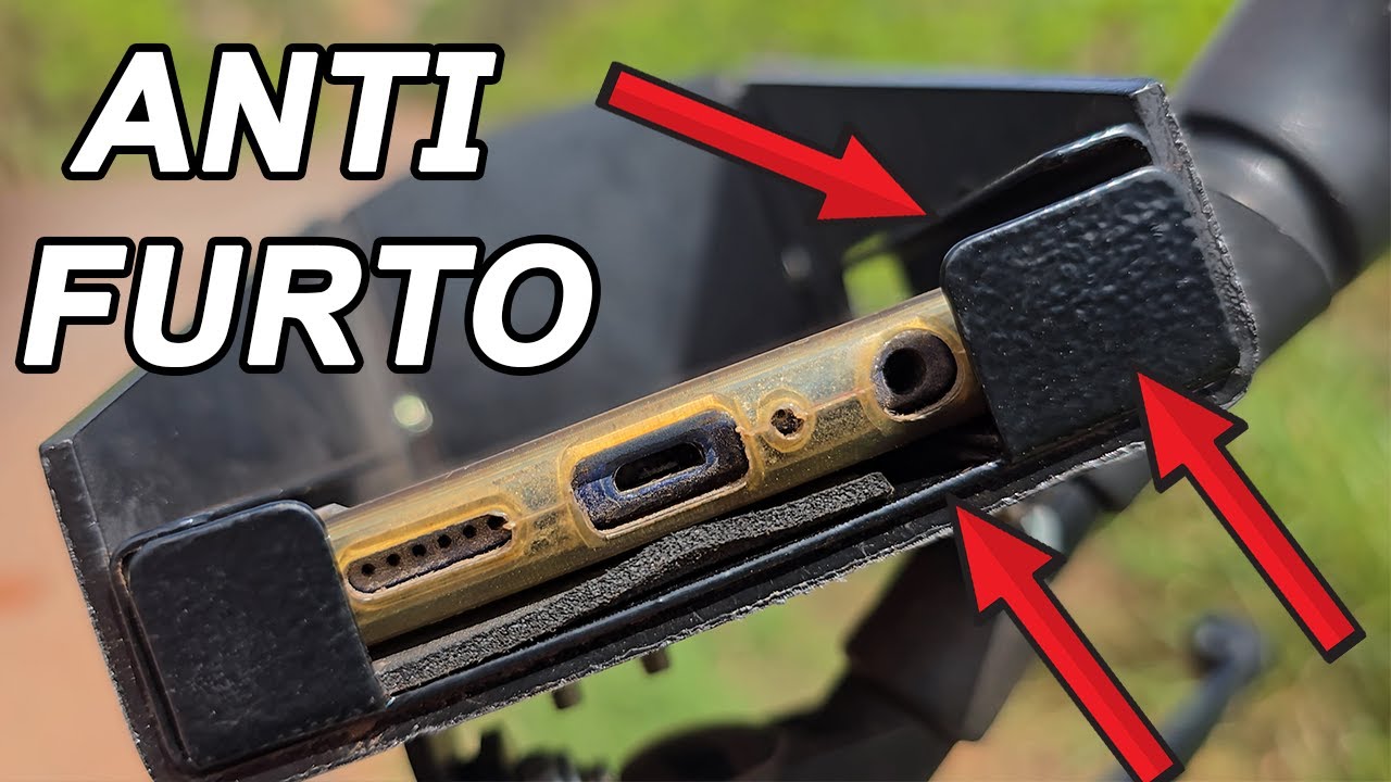 Suporte BARATO ANTI FURTO pra Moto