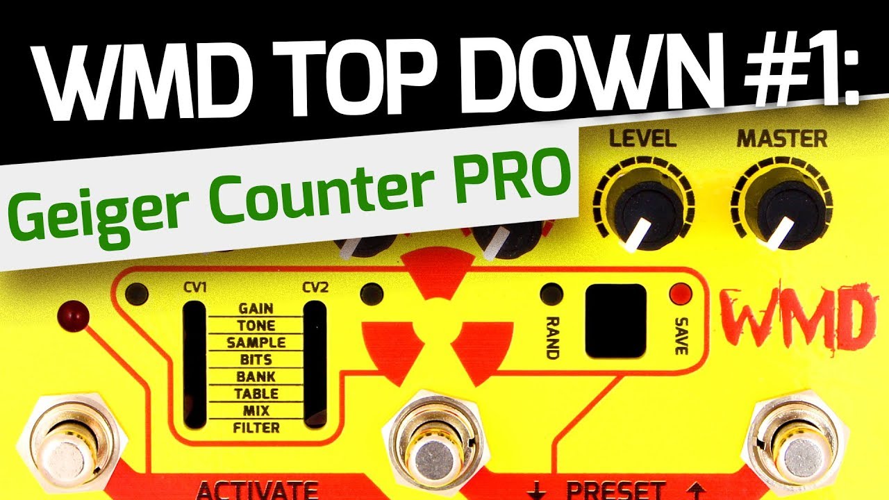WMD Geiger Counter PRO - Top Down #1 - Distress
