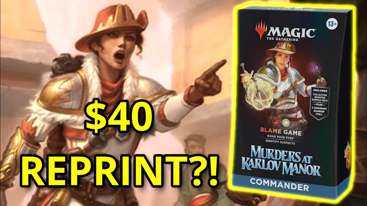 Suspect & Conquer | BLAME GAME Precon Review & Upgrade