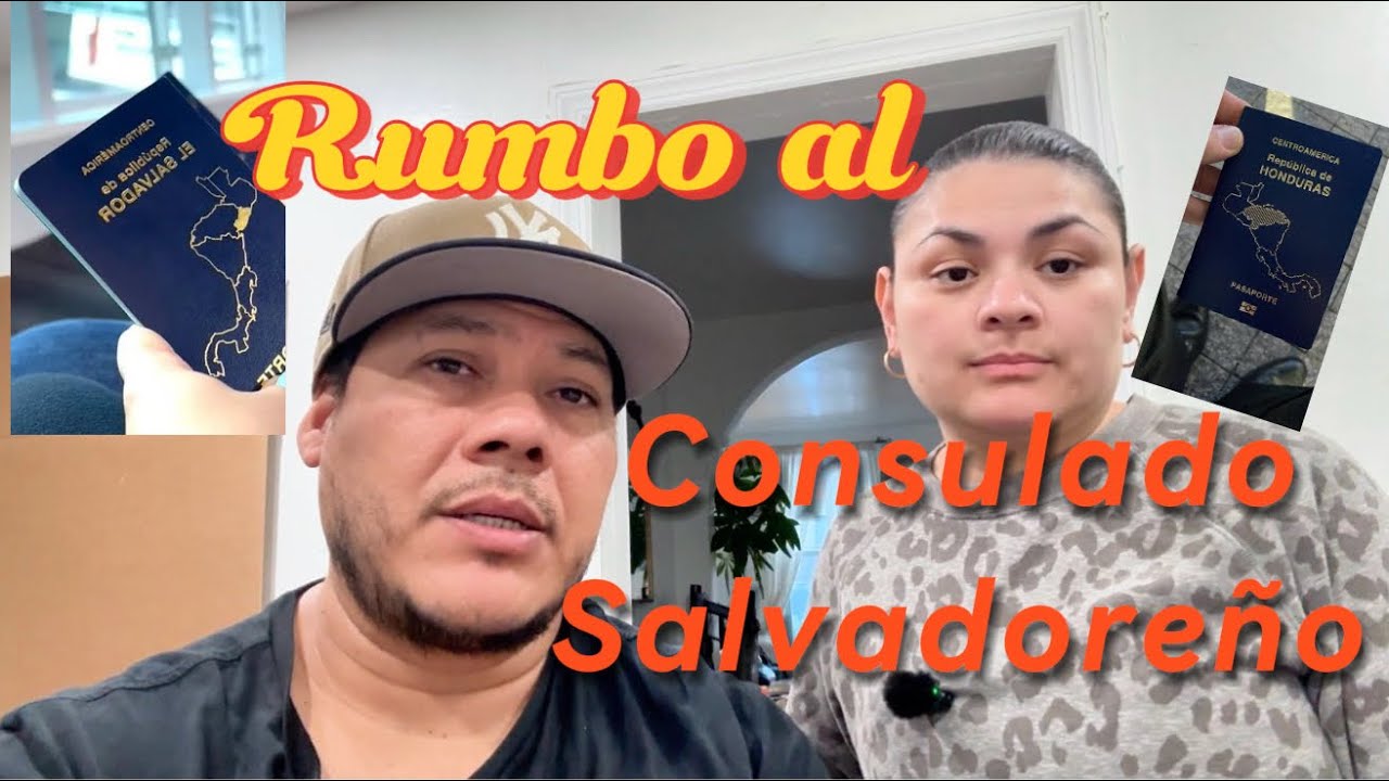 Cosulado Salvadoreño//Acentamiento de matrimonio Rumbo a el Salvador🇸🇻🇭🇳