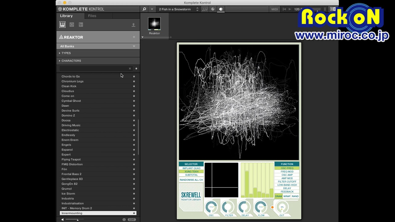 001:REAKTOR 6 ☆Native Instruments KOMPLETE 全音源試聴！