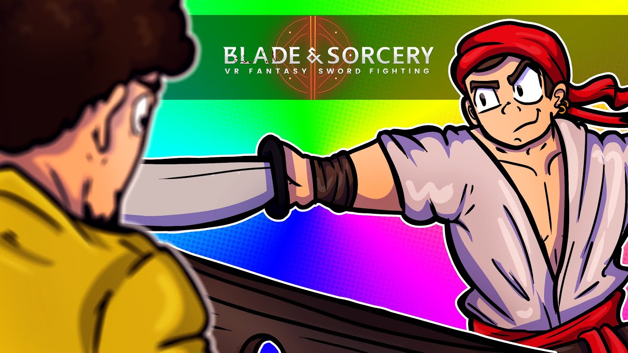 🔥 ARGHHHH! SKACZ Z POKŁADU, BO CI W TYM POMOGĘ! | BLADE&SORCERY VR FUNNY MOMENTS