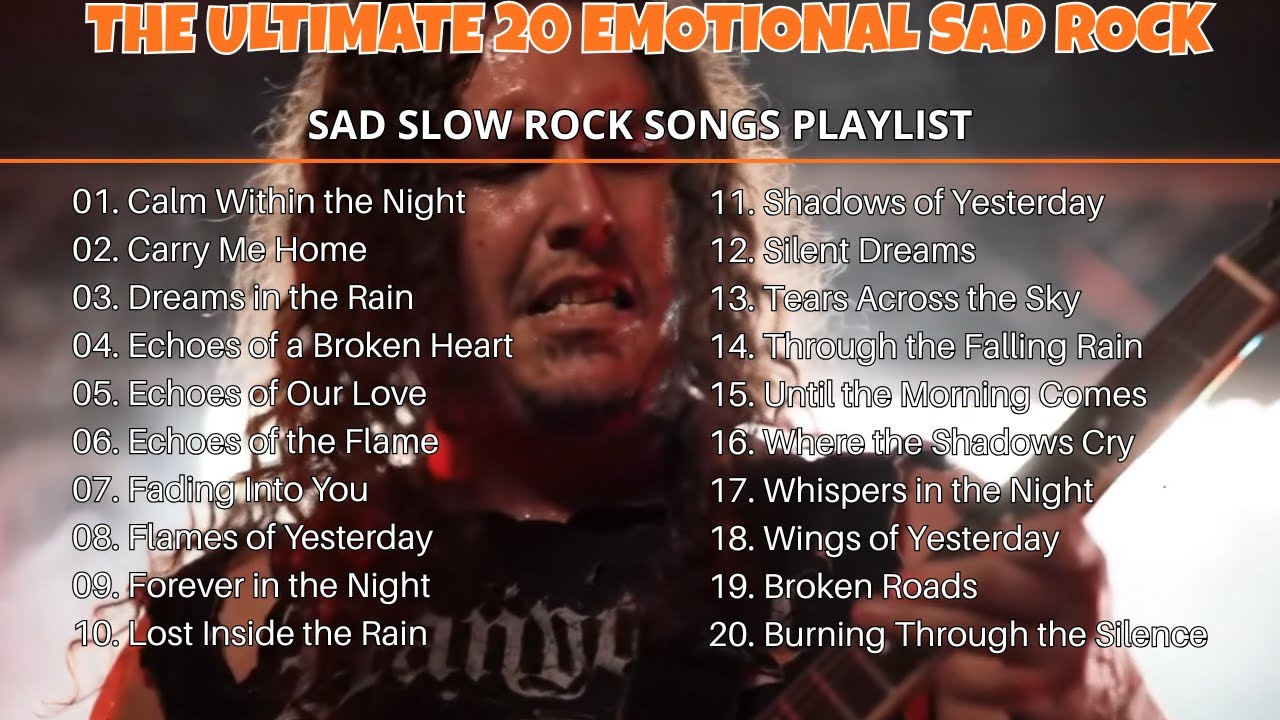 Romantic Rock Ballads  Emotional Playlist  Top songs