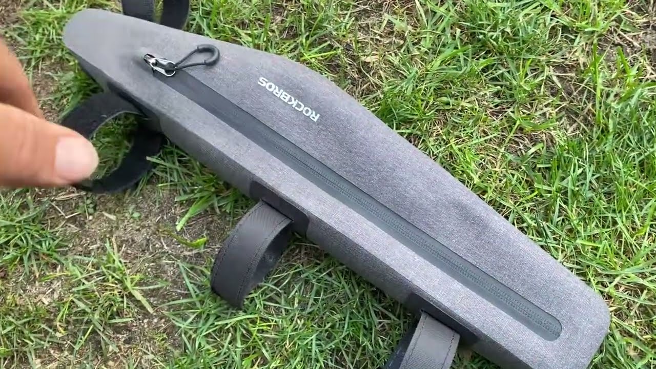 Ersteindruck: Vorstellung Rockbros Fahrradtasche / Rahmentasche 1,5 Liter