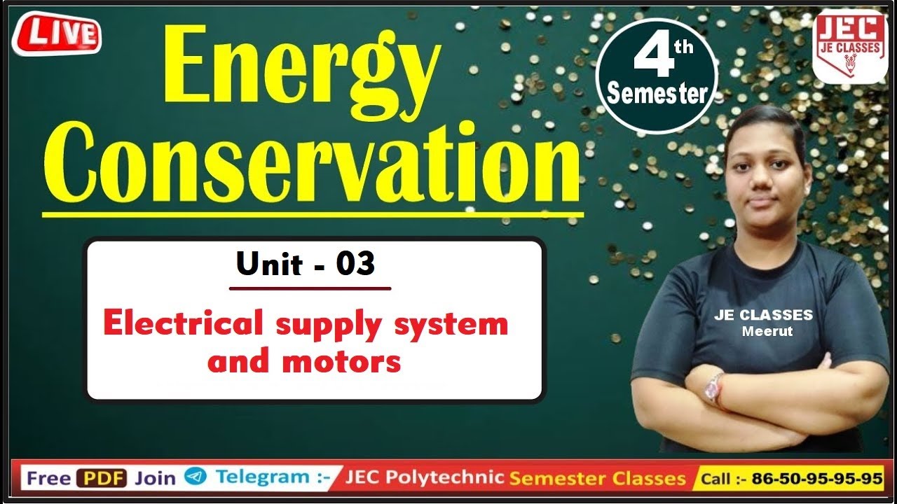 #13 Energy Conservation UPBTE 4th Semester Class || Polytechnic four Sem. Energy Conservation Class
