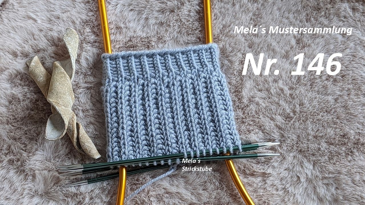 Sockenmuster Nr. 146 - Strickmuster in Runden stricken / knitting sock pattern
