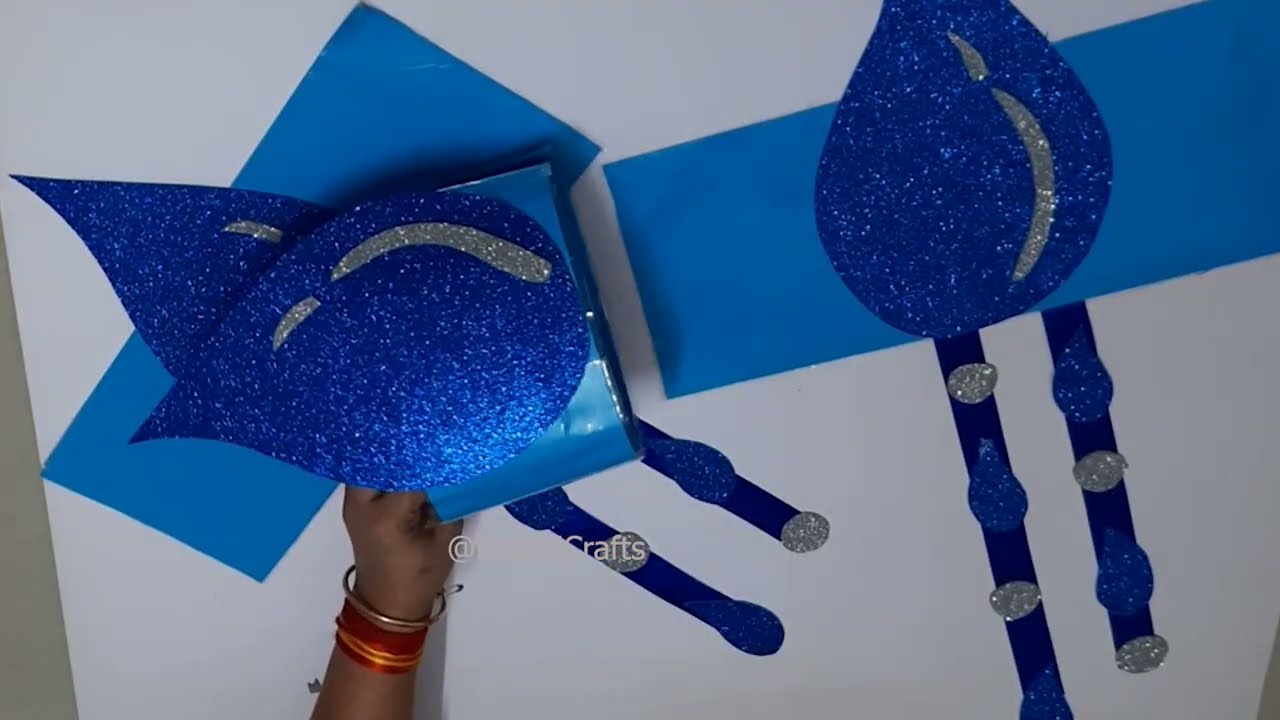 DIY OCEAN COSTUME | WATER DROP COSTUME IDEAS FOR CHILDREN | Ocean Magic Costume crafts