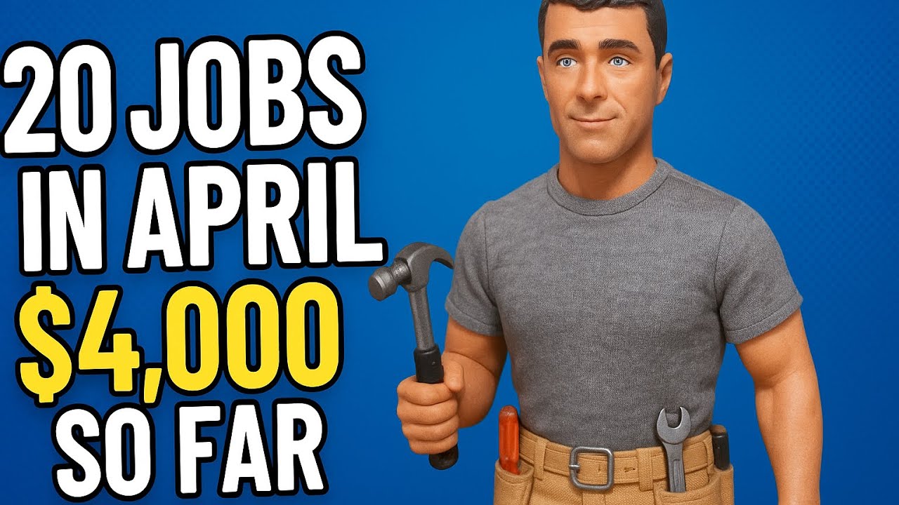 How much this Handyman made this month so far?