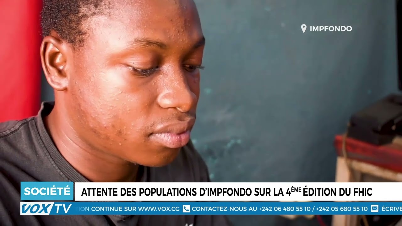 Attente des populations d'Impfondo pour la 4ème édition du FHIC.
