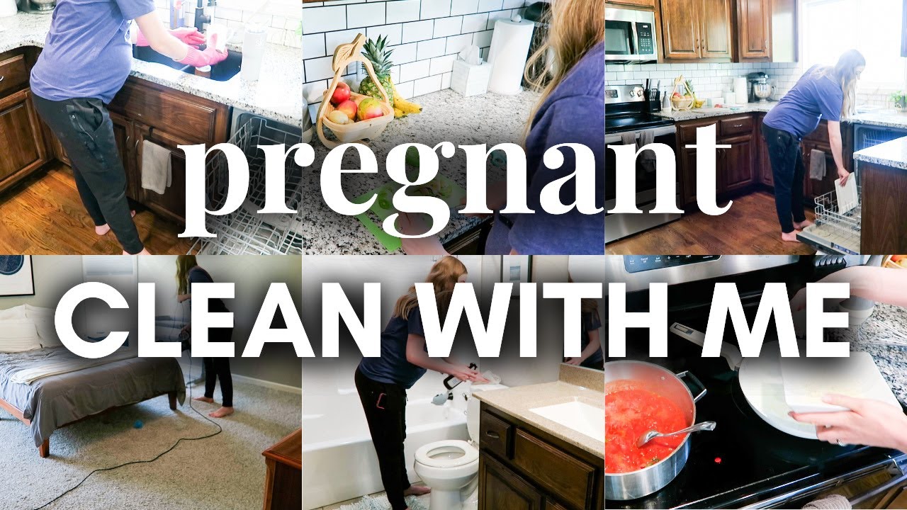 PREGNANT GET IT ALL DONE WITH ME | Third Trimester Pregnancy Motivation