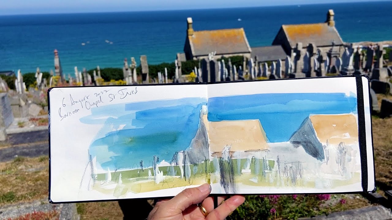 Plein Air Sketchbooks - recent work in Cornwall
