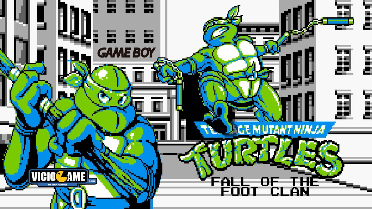 🎮 Teenage Mutant Ninja Turtles: Fall of the Foot Clan (Game Boy) Complete Gameplay