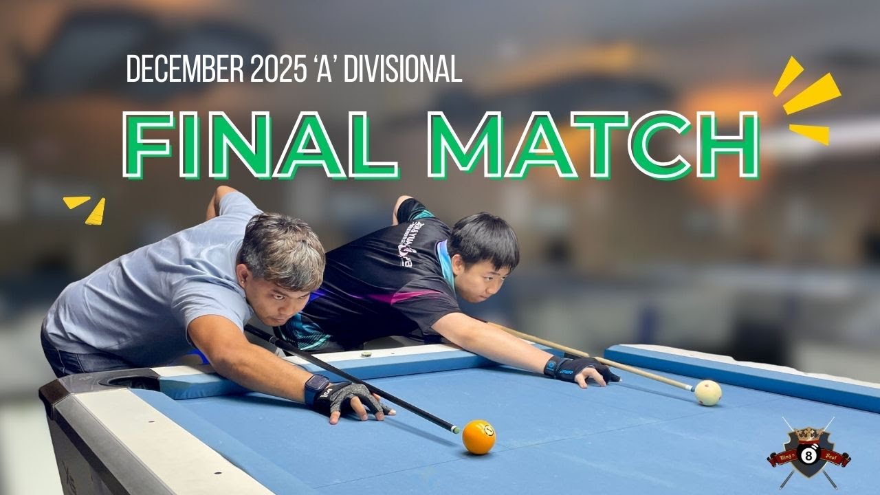 Tong Haoming vs Jhayr ruiz | The King’s Pool Dec 'A' Divisional Championship | Finals