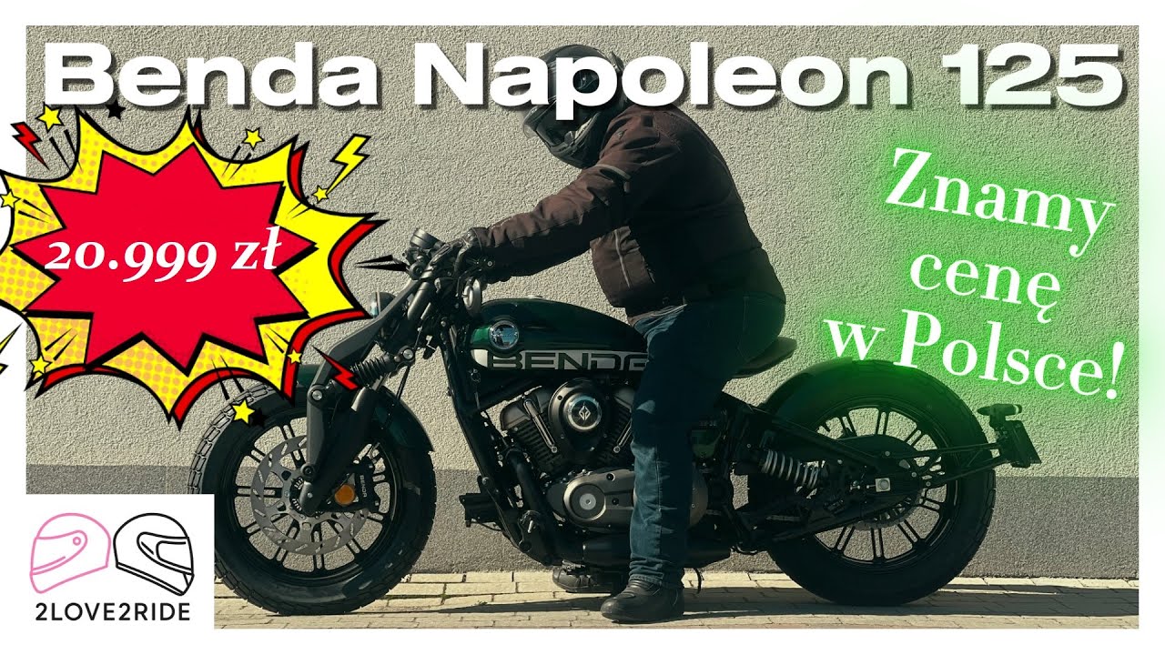 Benda Napoleon 125 - w 2026 premiera w Polsce! Znamy cenę! [2love2ride]
