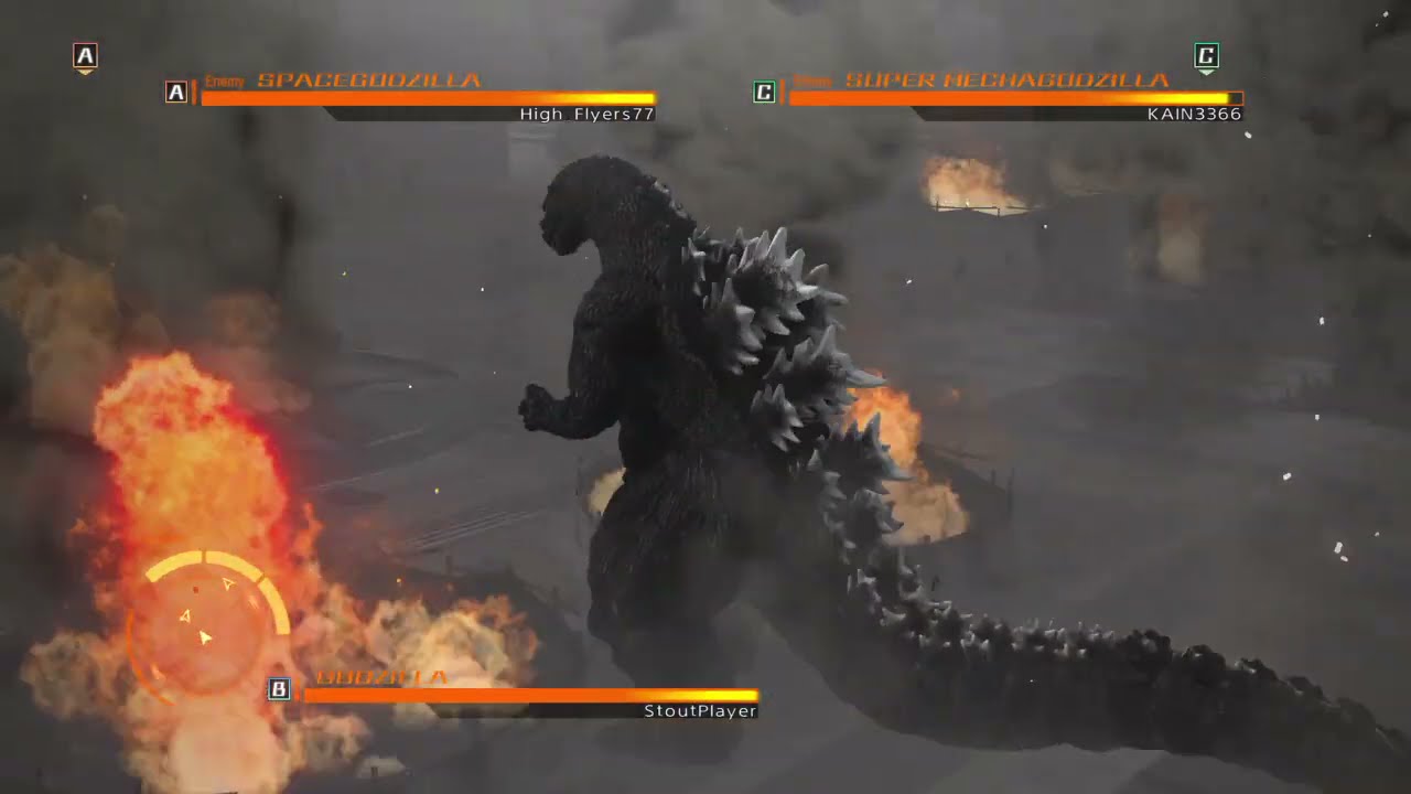 GODZILLA PS4 : Godzilla vs Super MechaGodzilla vs SpaceGodzilla