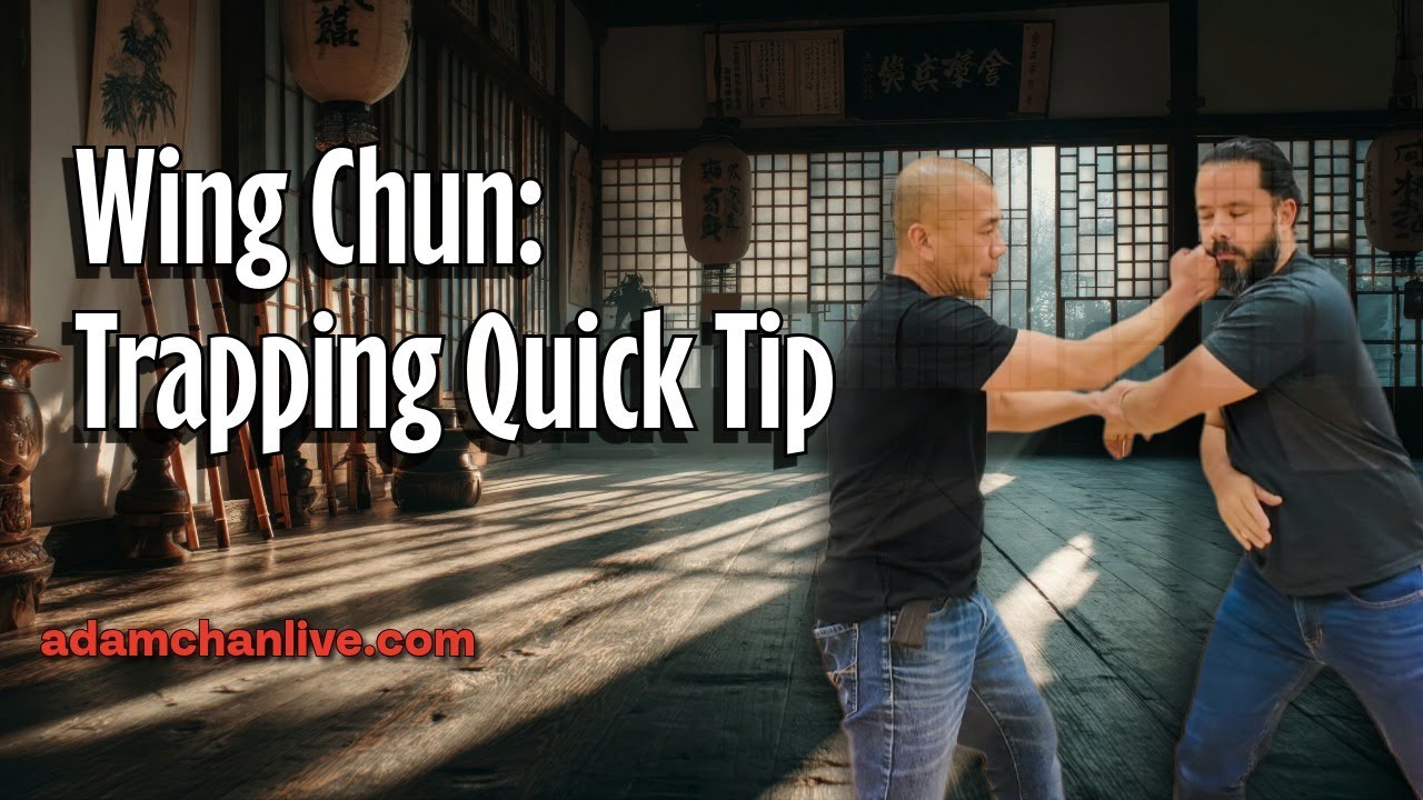 Wing Chun Entry & Trapping Tip  - Adam Chan