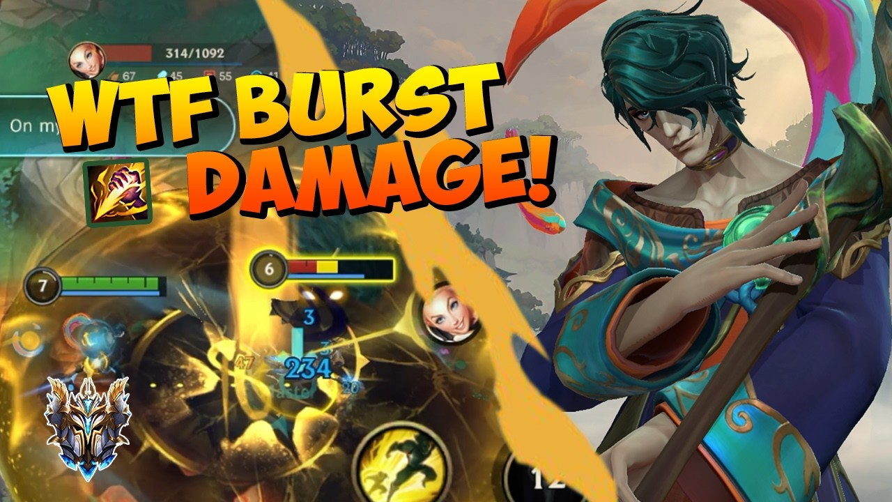 WILD RIFT HWEI MID - NUCLEAR DAMAGE GAMEPLAY!
