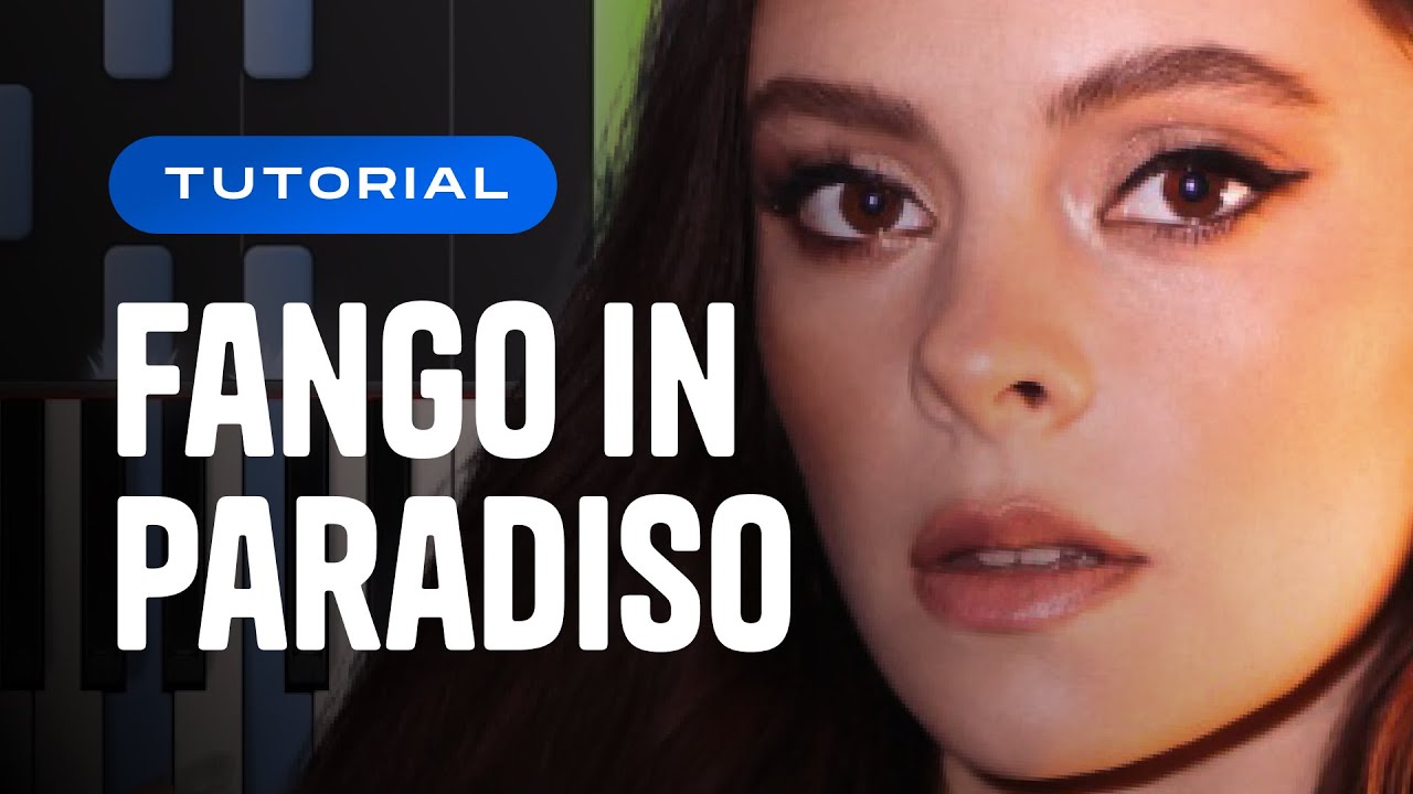 [TUTORIAL] Francesca Michielin | Fango In Paradiso | SANREMO 2025 // Piano Tutorial con Synthesia