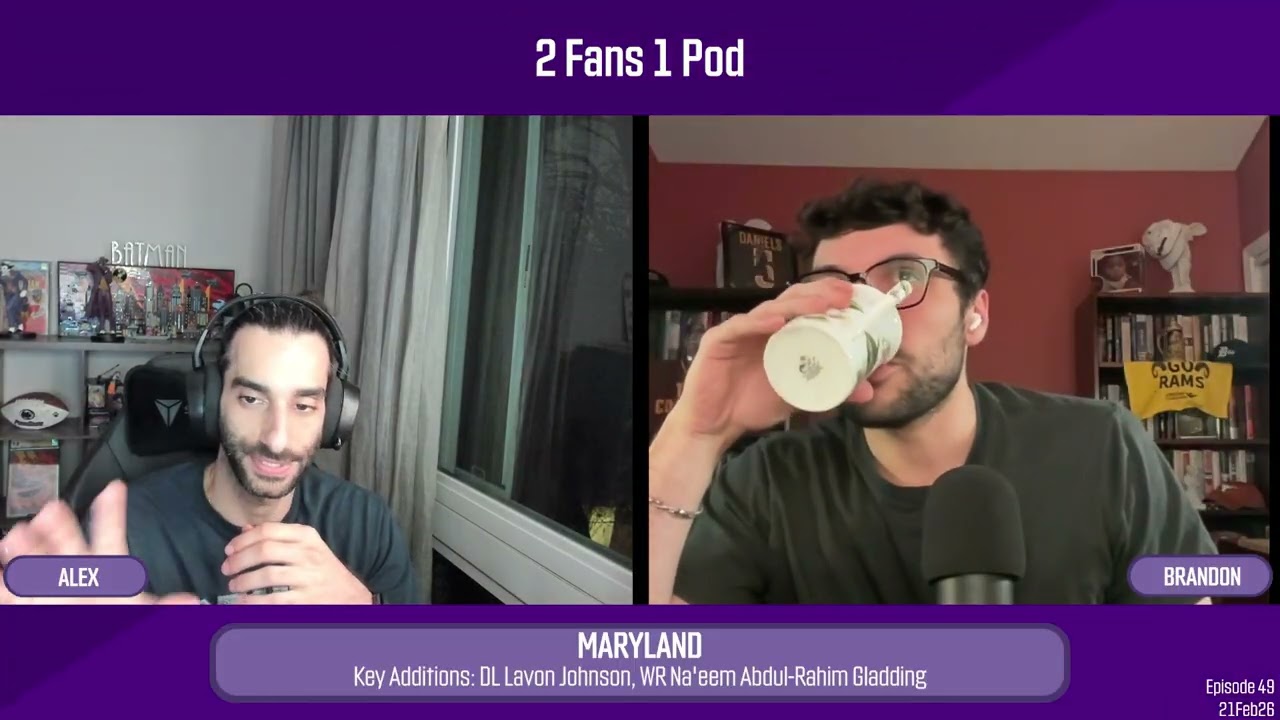 2 Fans 1 Pod | Episode 49 | Biggest Transfer Portal Winners and Losers Part 2