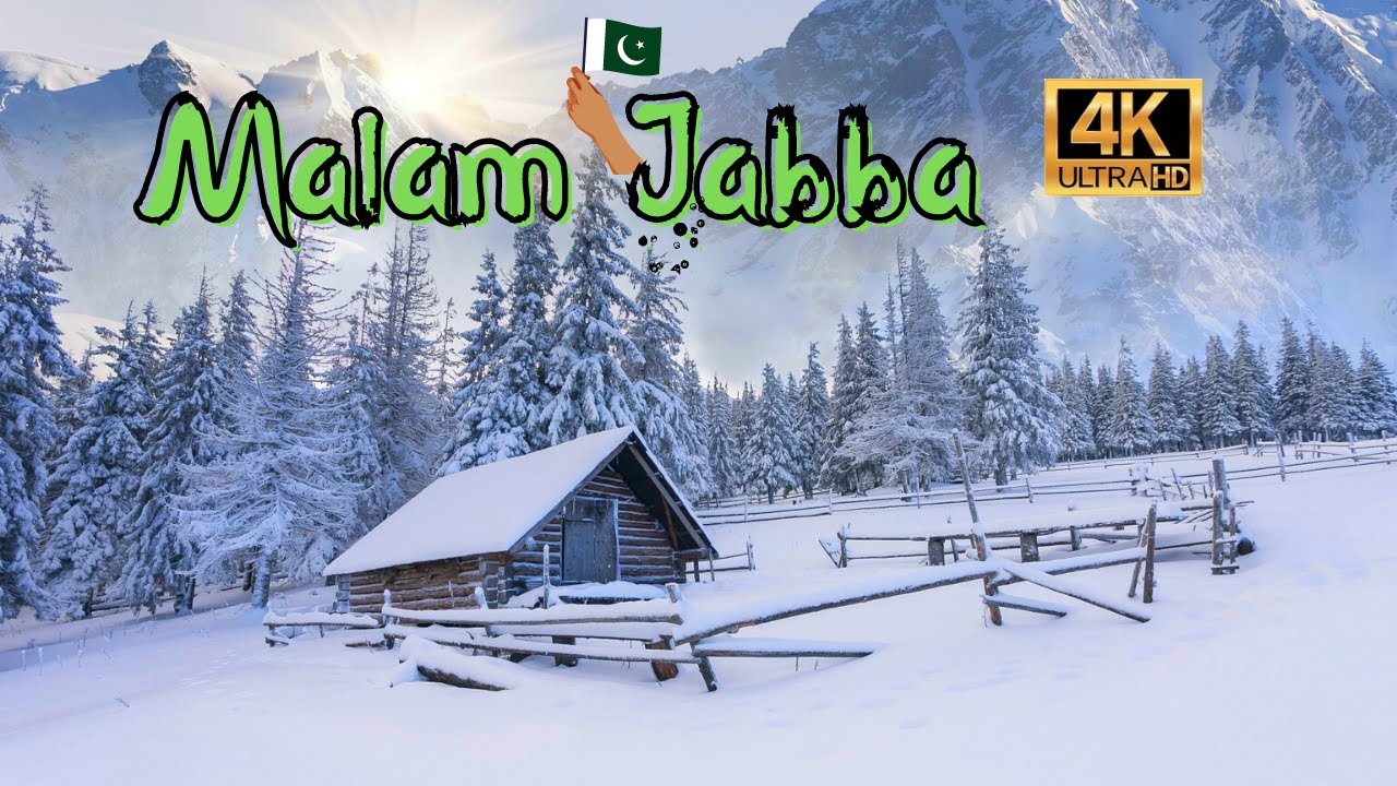 🇵🇰 Stunning Views of Malam Jabba Swat Pakistan (4K Drive)