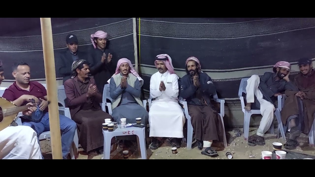 دحية سعيديين ( فرقة اوتار الجنوب )ريحاني على العود @قناة