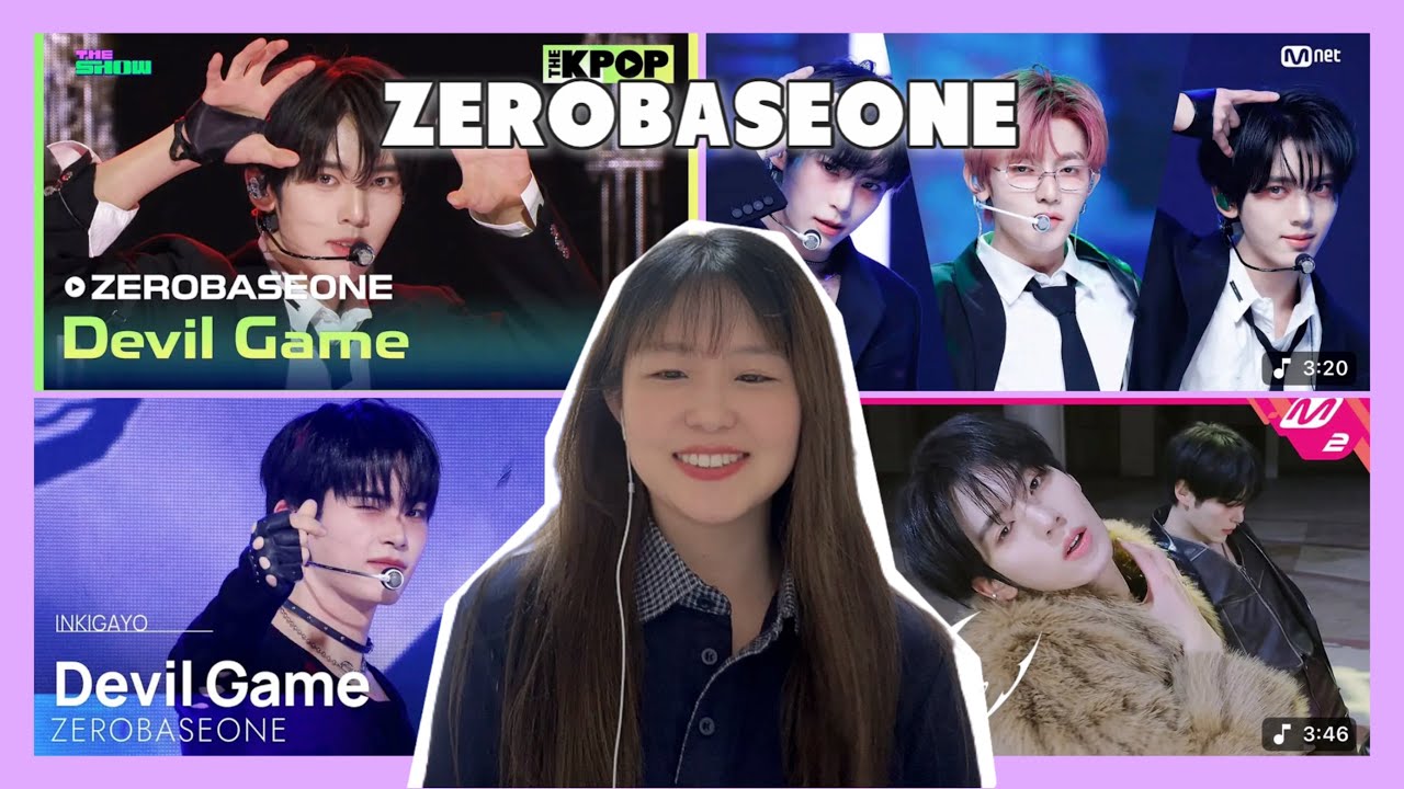 ZEROBASEONE Reaction | Devil Game Live Stages Reaction