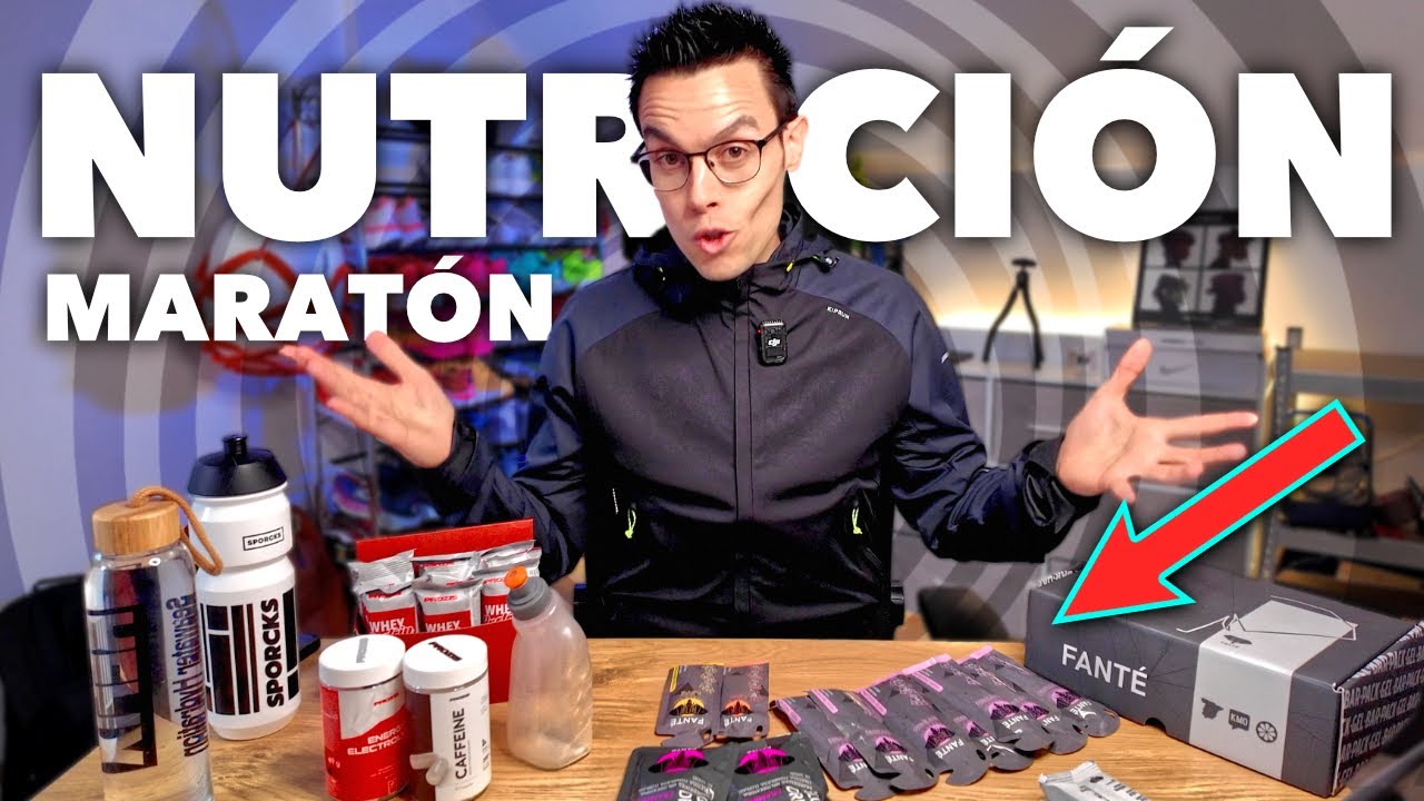 Mi NUTRICIÓN para MARATÓN | Geles, cafeína, sales, desayuno, cantidad de carbohidratos... TODO