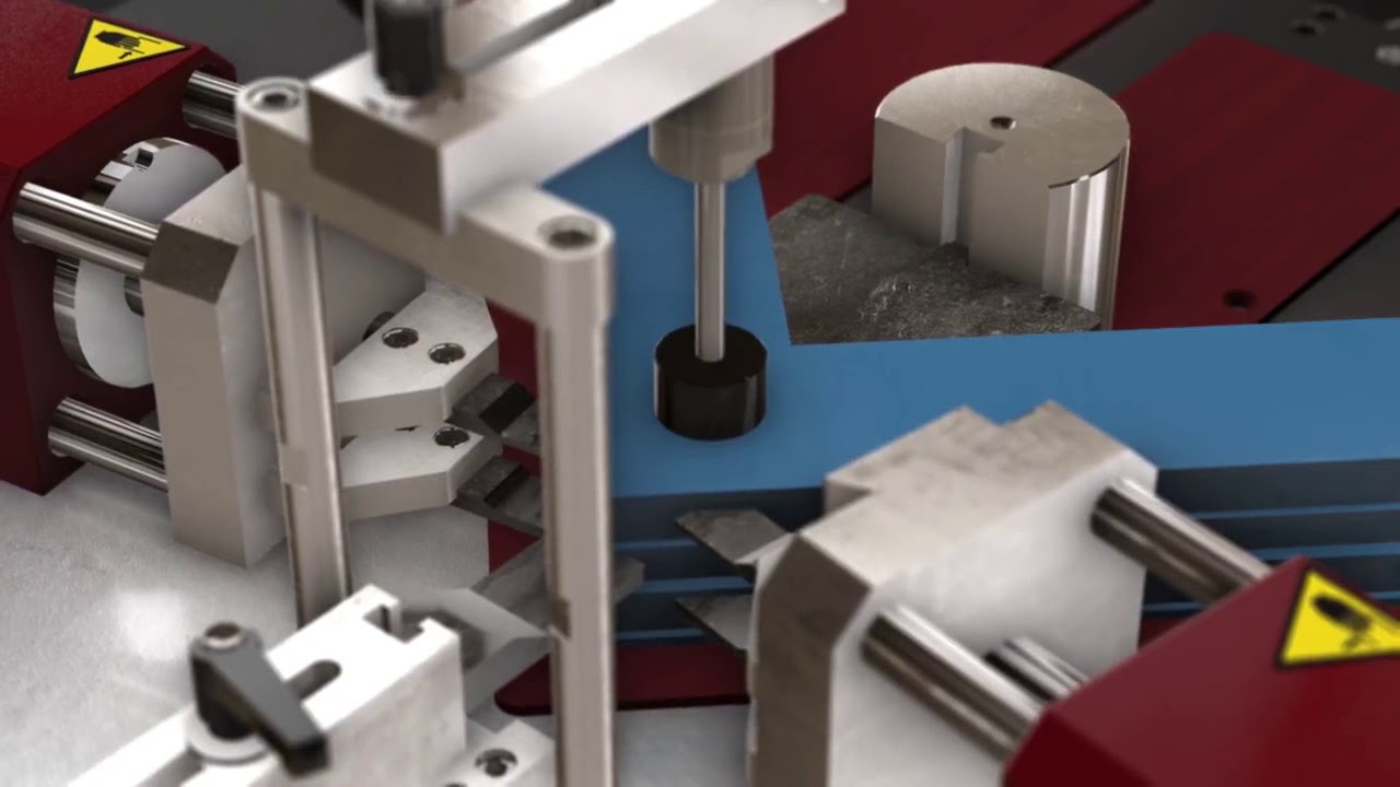 Hydraulic Corner Crimping Machine For Aluminium Profiles
