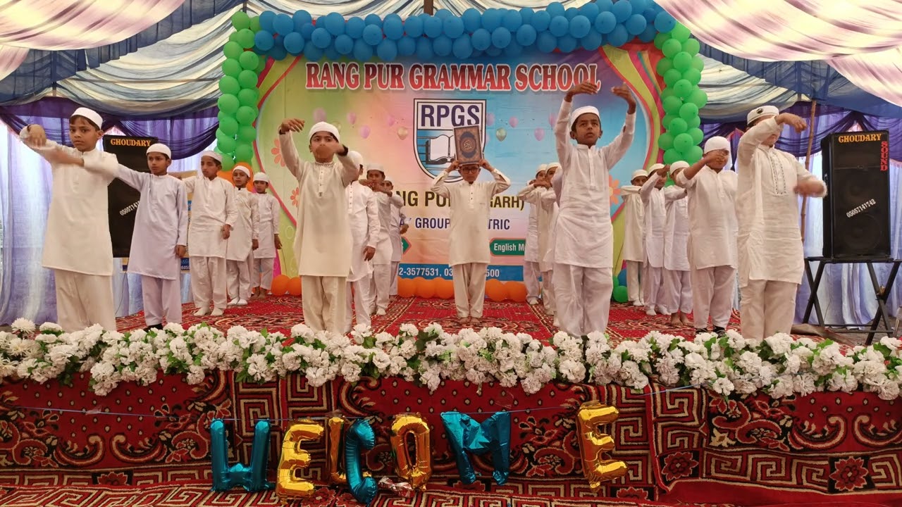 Quran K dushman sun.beautiful tablo by students