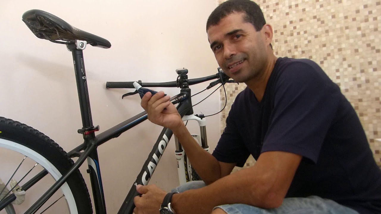 Parafuso do vaso da água da bike, evite problemas.