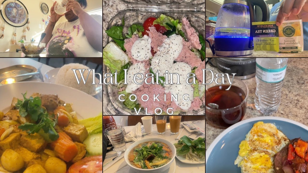 What I eat in a Day after gaining 30 pounds | Cooking VLOG | over 40 | Dionne’s Life 