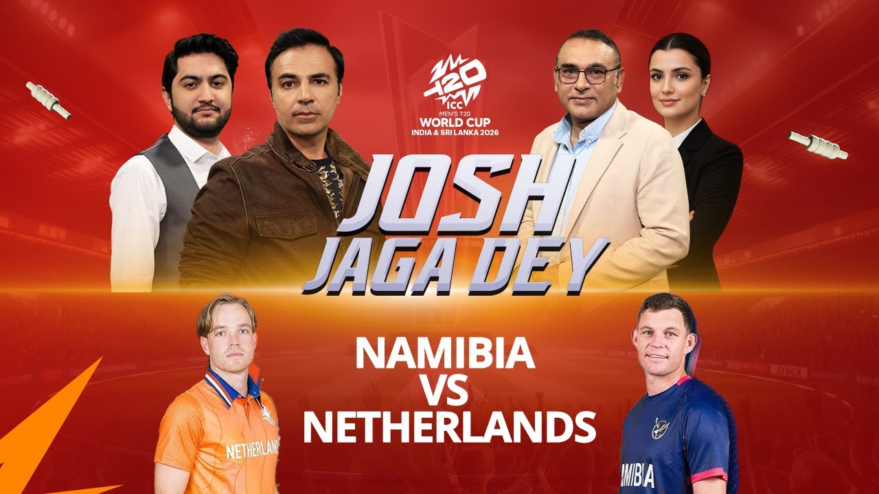 ICC T20 world cup 2026 | Namibia vs Netherlands | Josh Jaga Dey | Aamir Sohail | Salman Butt