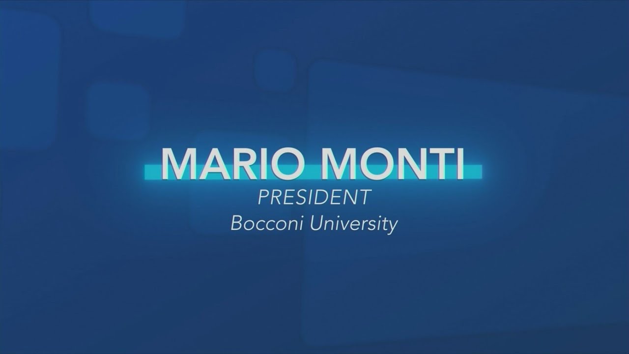 2021/2022 Opening Ceremony. Mario Monti