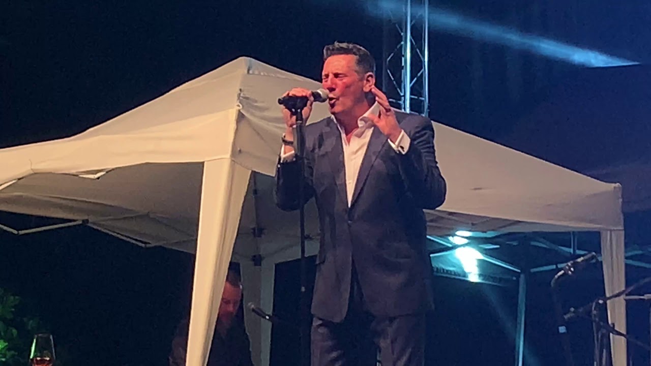 Tony Hadley (Spandau Ballet) - Only when you leave - Live Acoustic - August 2020 - Italy - 4K