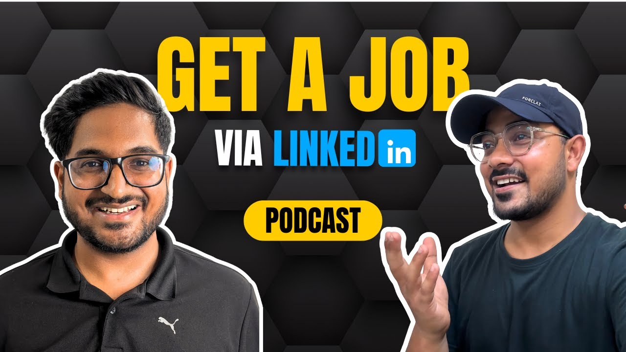 How to get a job? || Off-Campus Placements || Linkedin Tips || Podcast with @kaushalpurohit9927