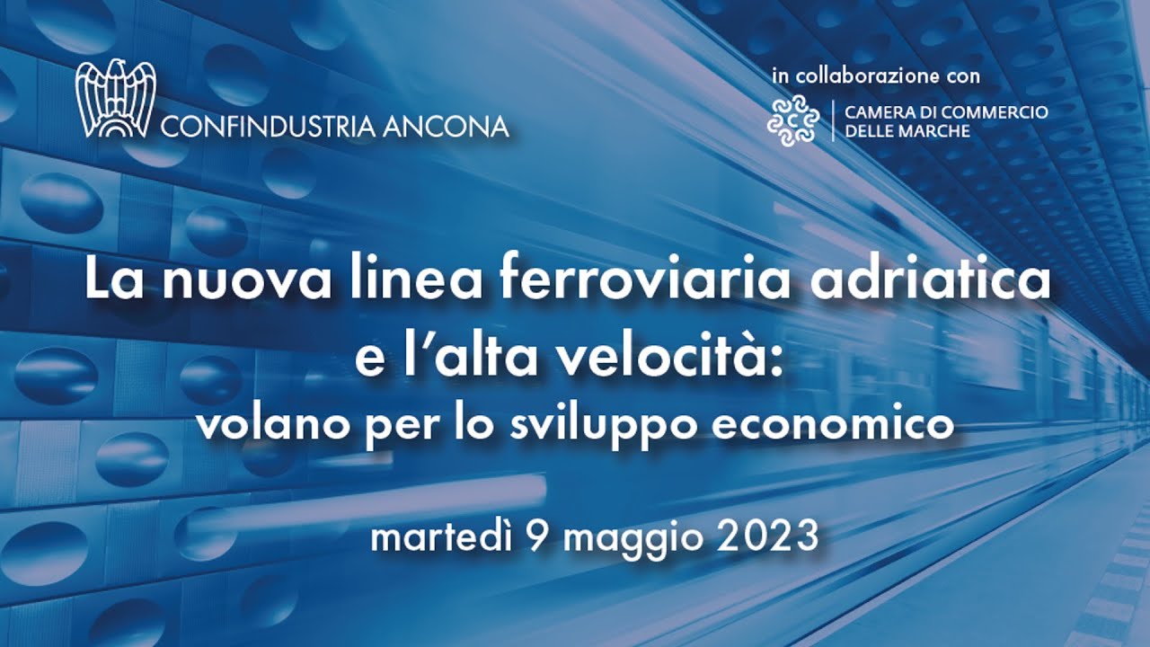 La nuova linea ferroviaria Adriatica e l'alta velocità:volano per lo sviluppo economico