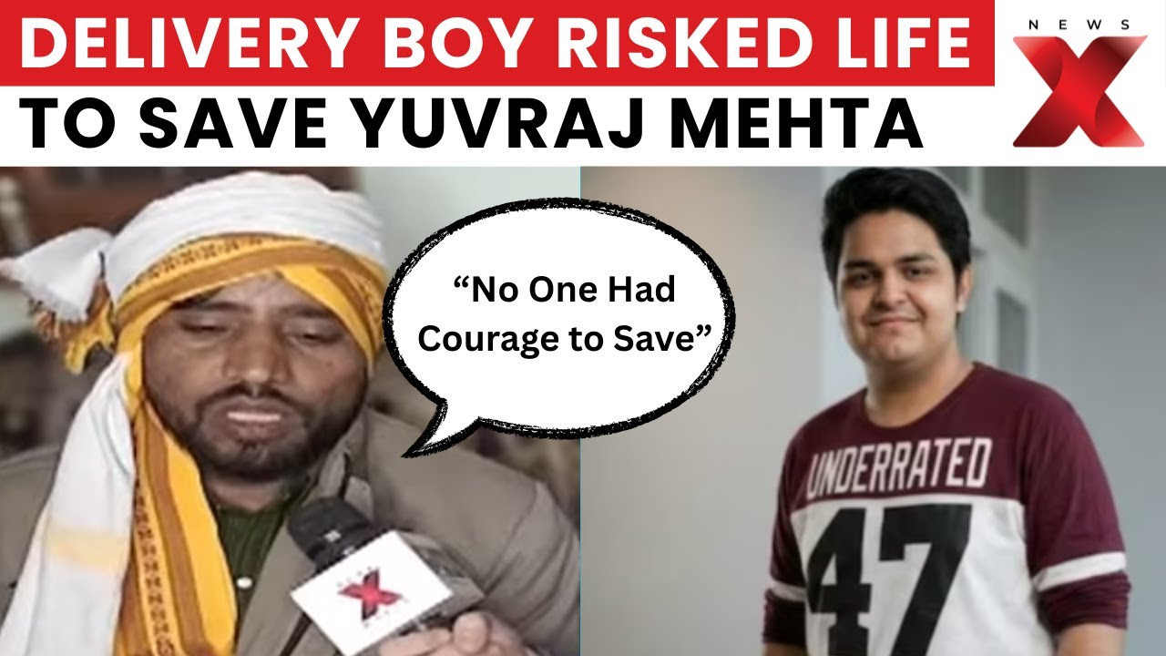 Noida Tragedy: Delivery Boy Risked Life, “I Tried to Save Yuvraj Mehta” | NewsX