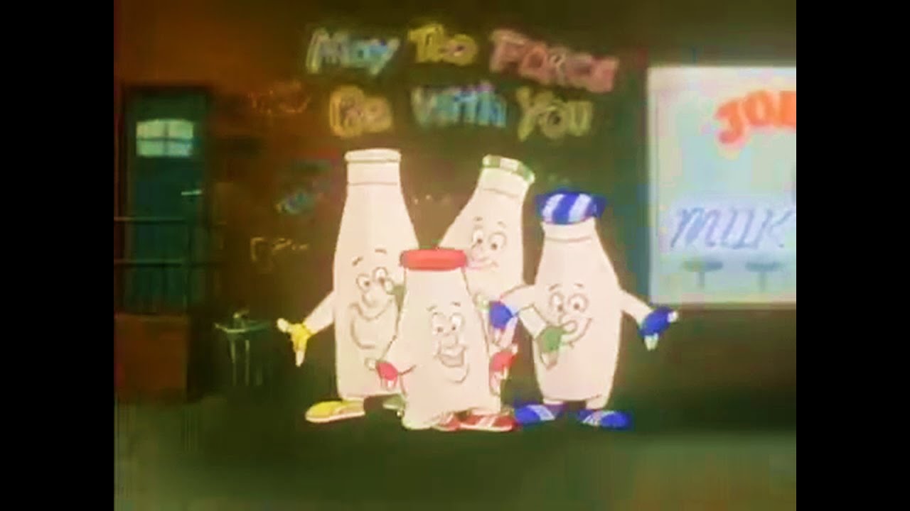 Breakdancing Milk Bottles 1985 (NZ milk ad)