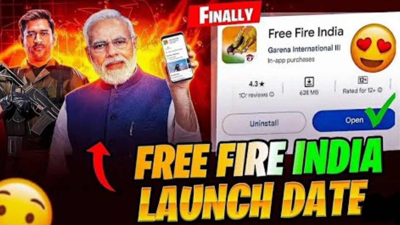 Free Fire India🔥Confirm Launch Date🤩Free Fire X MSD💯 Free Fire X IPL💯All Update By Damaging Gamerz❤️