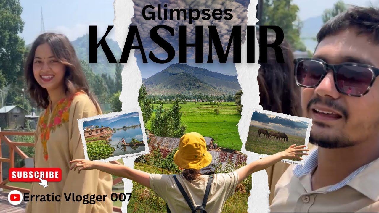 Srinagar & Sonmarg Travel Vlog | Kashmir in April Paradise on Earth,Hidden Beauty of India, kashmir 