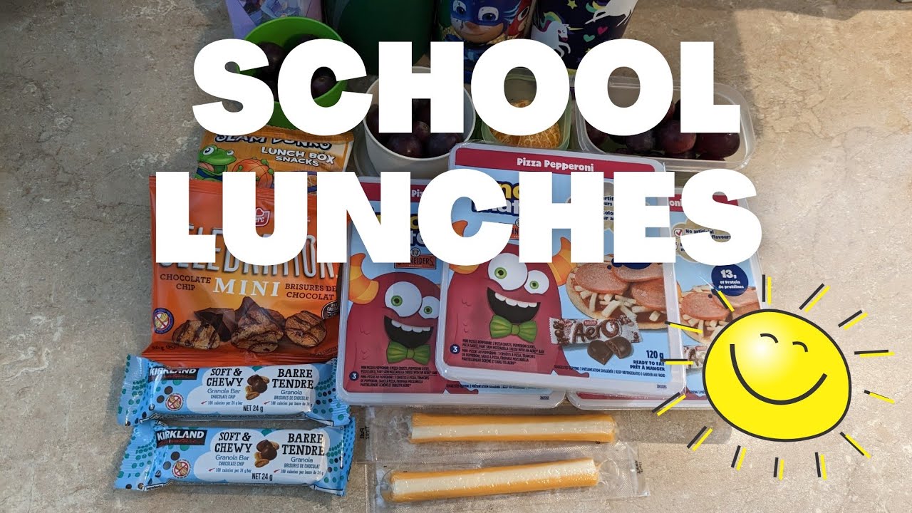 SCHOOL LUNCH IDEAS | WHAT I PACKED IN MY KIDS LUNCHBOX