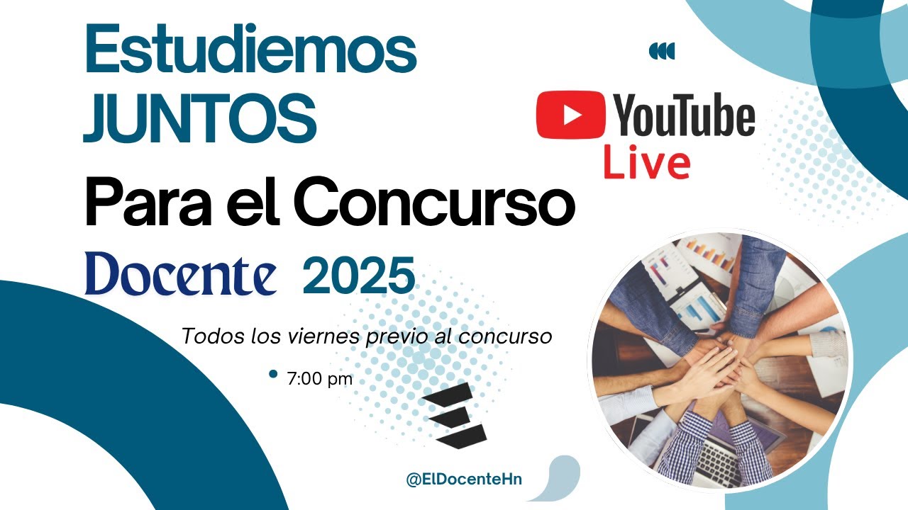 Estudiemos Juntos para el Concurso Docente HN 2025