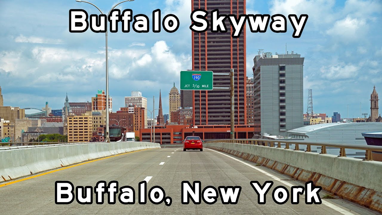 Buffalo Skyway - Buffalo Freeway Tour - Interstate 190, Interstate 290 - August -290