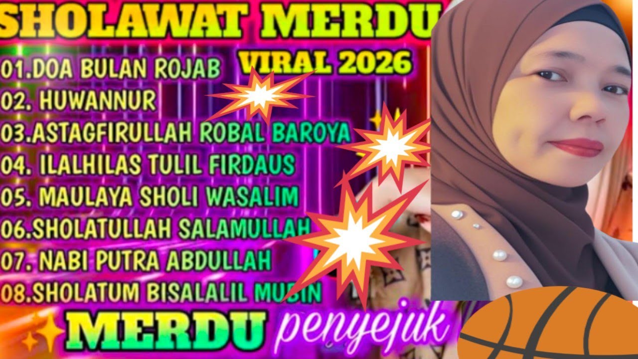 TERBARU TERPOPULER 2026‼️DOA BULAN ROJAB SHOLAWAT QOSIDAH MERDU PENYEJUK HATI PALING DI CARI‼️