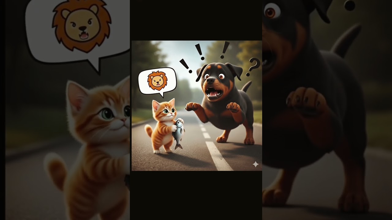 &ldquo;Small Cat, Big Heart ❤️🐱 | Must Watch!&rdquo;#CatStory #FunnyCat #BraveCat #CatLovers #CatTok #ViralCats