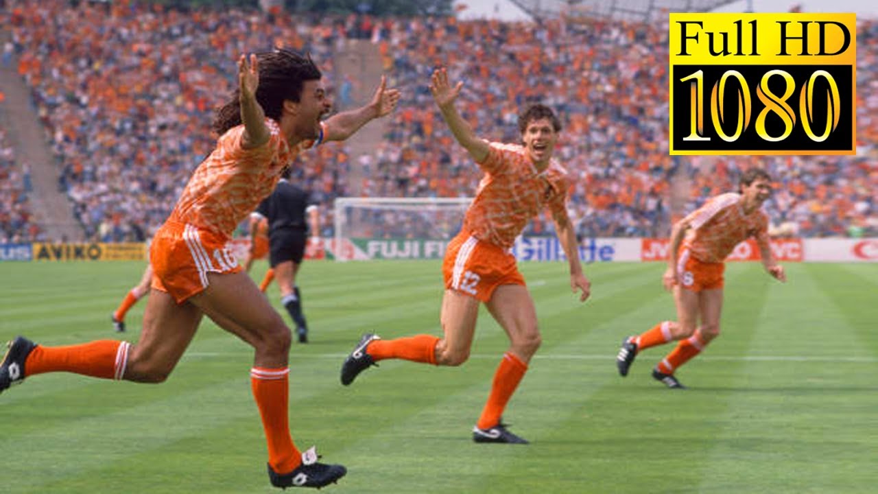 Netherlands - Soviet Union Final Euro 1988 | Full highlight - 1080p HD | Van Basten - Ruud Gullit