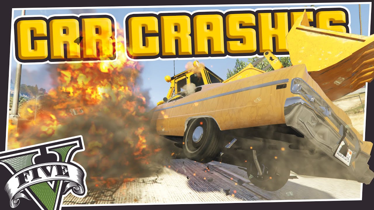 CRAZY CAR CRASH MOD! GTA 5 Mods!