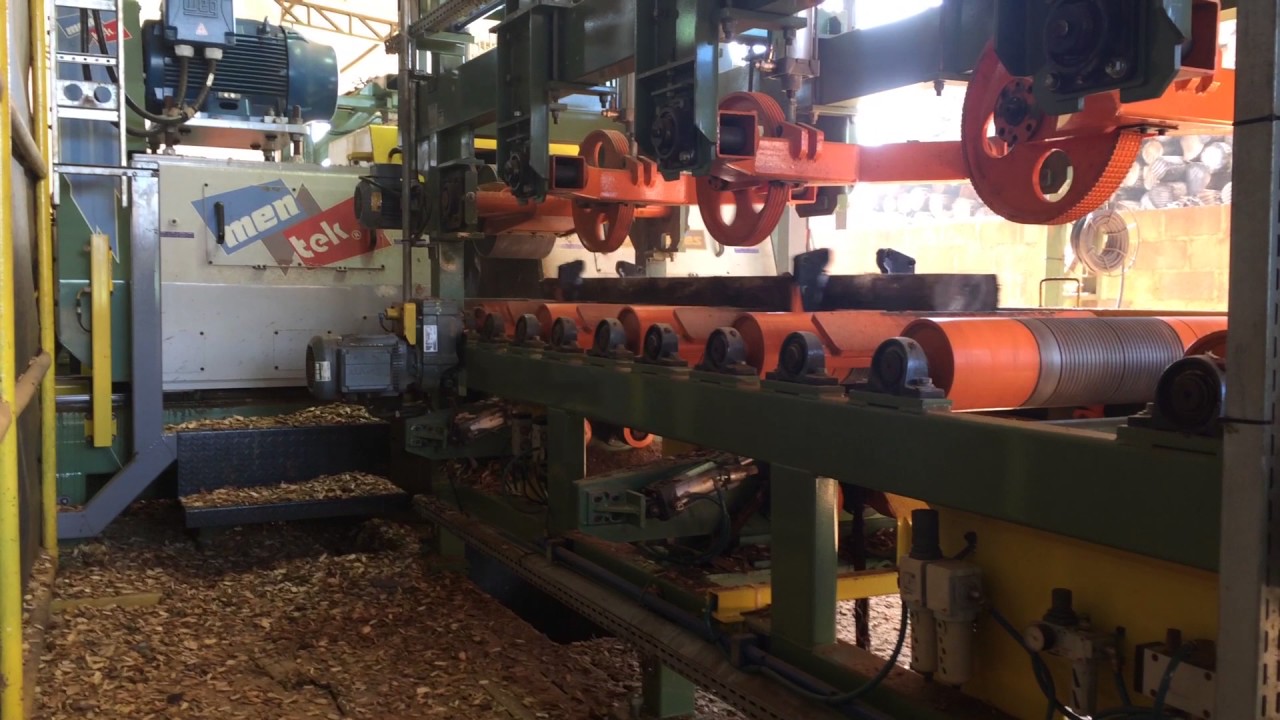 Serraria Automatizada de Teca | Teca Sawmill | Aserradero moderno de Teca